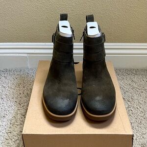 UGG Dark Gray Ankle Boots